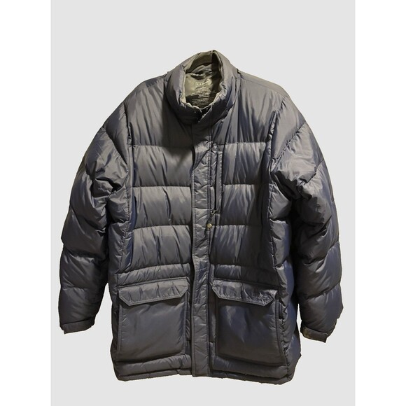 L.L. Bean Goose Down Puffer Jacket Coat Vintage Ski Snow Winter Mens Sz  XLARGE - Picture 1 of 4